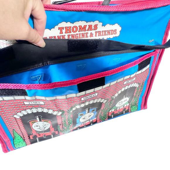 Vintage Thomas And Friends Carrying Case for Train Toys Storage Zipper 1999 - Picture 6 of 12